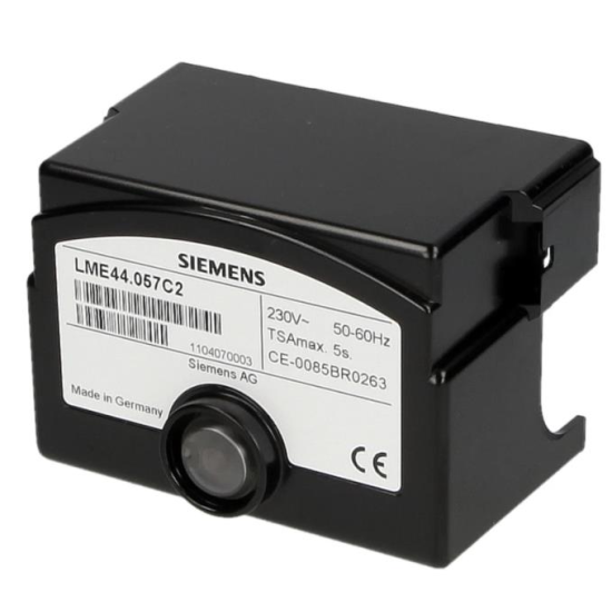 BOITIER DE CONTROLE SIEMENS LME44.0